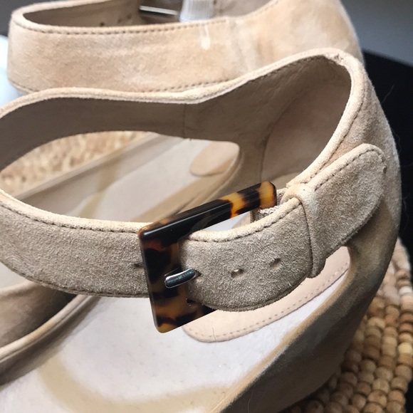 🎁Johnston & Murphy Suede Wedge Sandal SZ 8.5 - Picture 8 of 8